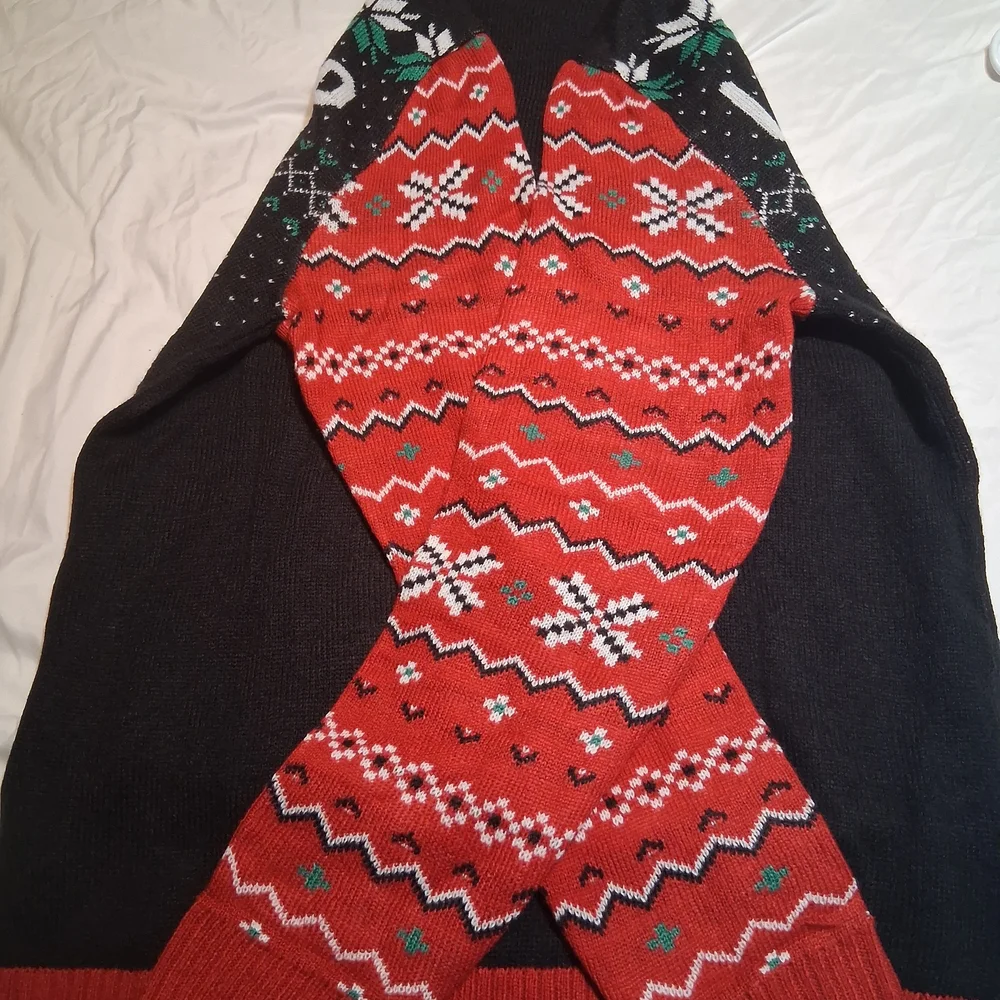 NWT - Ugly Christmas Sweater - Light It Up Polar Bear in Christmas Colors Size L - Picture 4 of 7